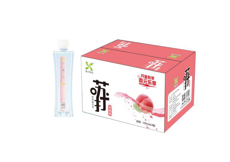 白桃味 蘇打水500ml*24瓶